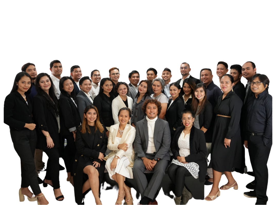 Support Central Hub team representing Filipino talent and professional operations support